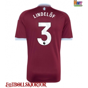 Aston Villa Victor Lindelof #3 Hemmatröja 2026-27 Kortärmad